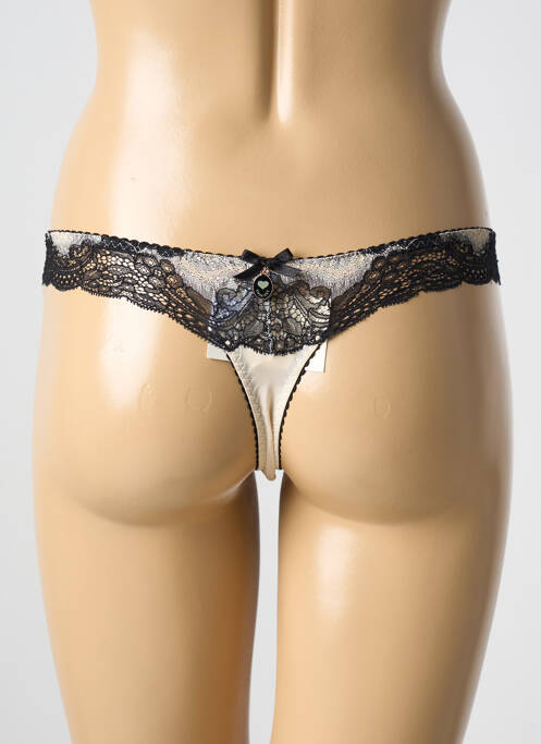 Tanga bej TWIN-SET SIMONA BARBIERI femeie