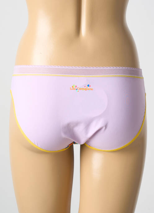 Chilot violet LULUCASTAGNETTE femeie