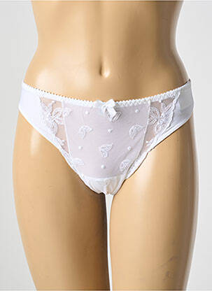 Tanga alb PRIMA DONNA femeie