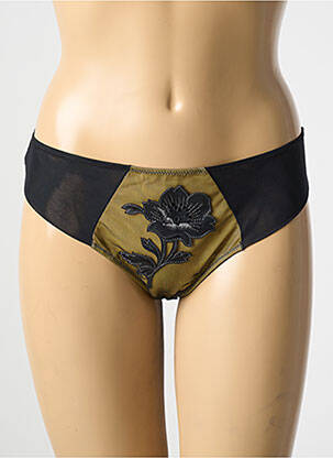 Chilot broderie negru AMBRA femeie