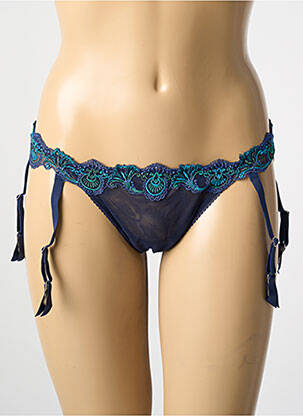 Tanga elasticitate albastru AMBRA femeie