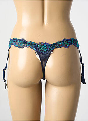 Tanga elasticitate albastru AMBRA femeie