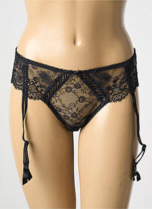Tanga elasticitate negru MILLESIA femeie