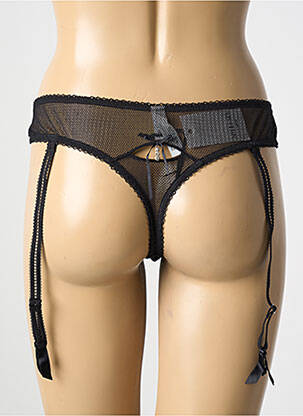 Tanga elasticitate negru MILLESIA femeie