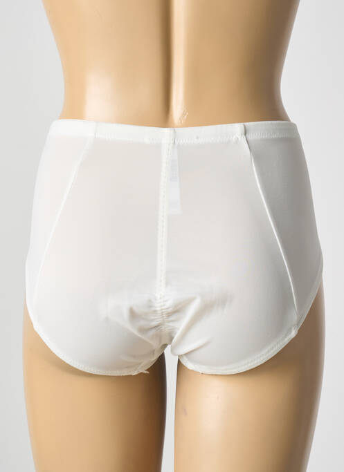 Chilot cu talie înaltă ușoară și transparentă bej PIEGE femme