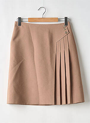 Fustă midi bej SANS MARQUE femeie