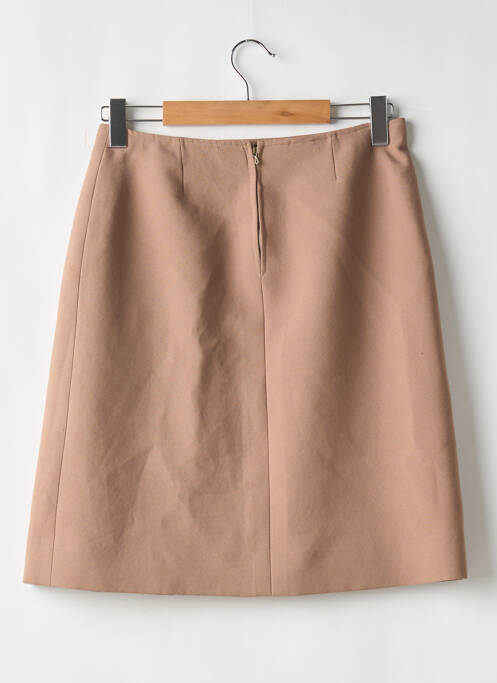 Fustă midi bej SANS MARQUE femeie