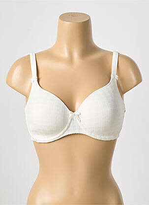Sutien efect material satinat top sutien modelat bej PRIMADONNA femeie