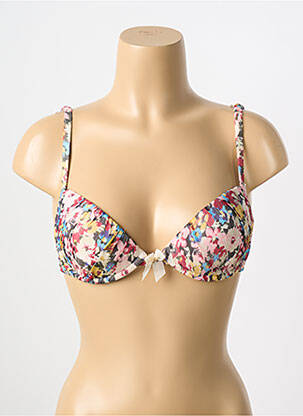Sutien efect material satinat top sutien modelat bej KENZO femeie