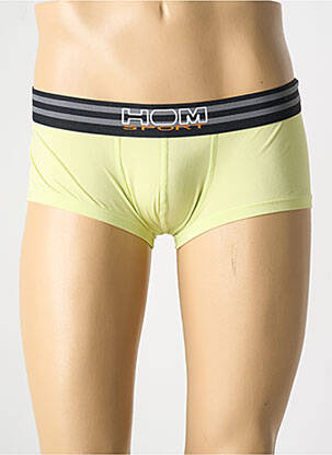 Boxer efect material satinat galben HOM bărbat