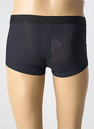 Boxer efect material satinat negru HOM bărbat