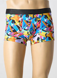 Boxer efect material satinat albastru HOM homme