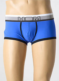 Boxer efect material satinat albastru HOM homme