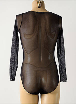 Body de lenjerie elasticitate negru PIERRE MANTOUX femeie