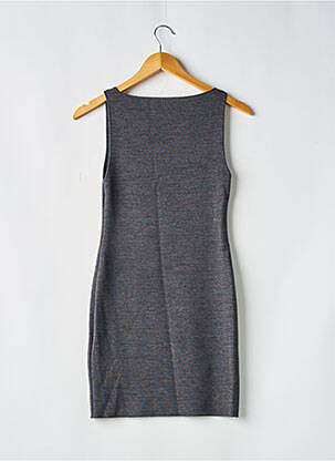 Rochie scurtă mâneci 3/4 mâneci 3/4 gri ZARA femeie