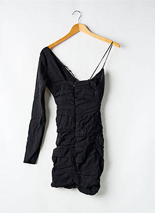 Rochie scurtă mâneci lungi mâneci lungi negru ZARA femeie