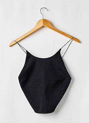 Top negru ZARA femeie