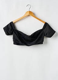 Top mâneci scurte mâneci scurte negru HOUSE OF CB LONDON femme