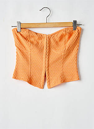 Top portocaliu H&M femeie