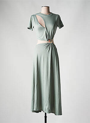 Rochie midi gri ASOS femeie