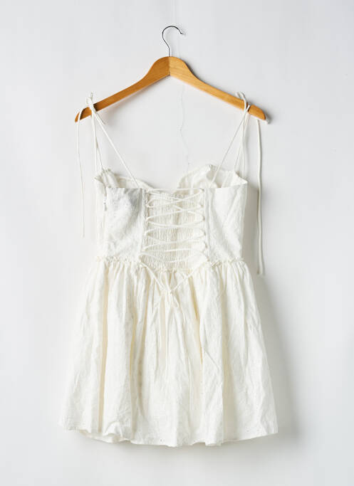 Rochie scurtă alb BABYBOO femeie