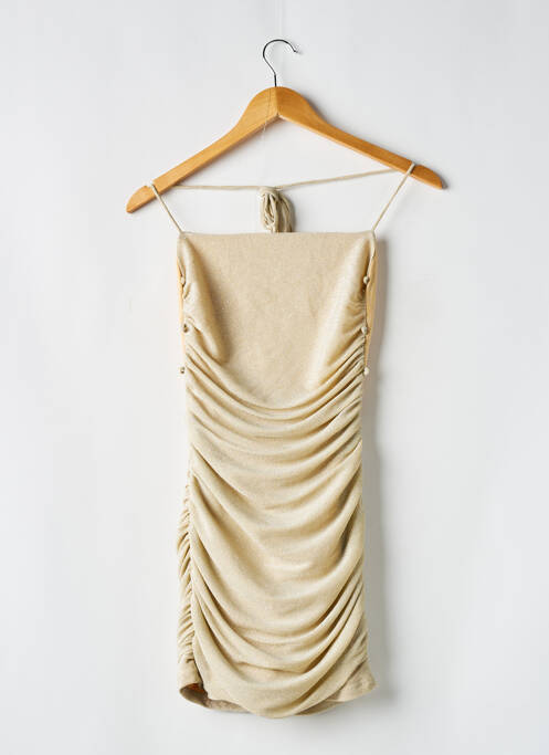 Rochie scurtă auriu BABYBOO femeie