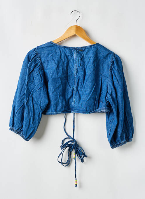 Top albastru BLUE STEEL femeie