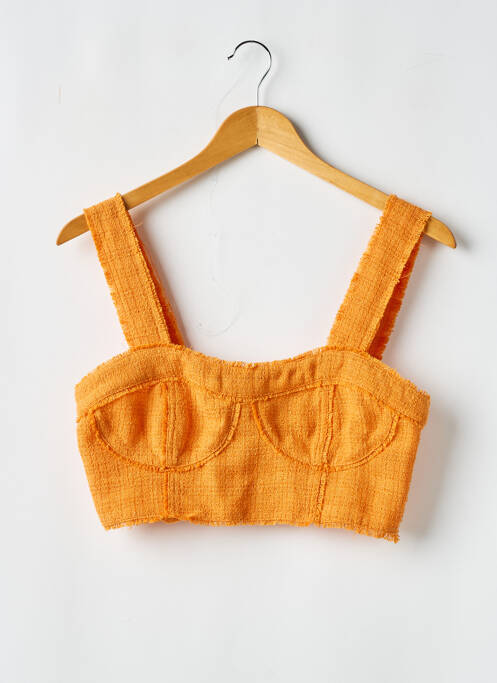 Top portocaliu H&M femeie