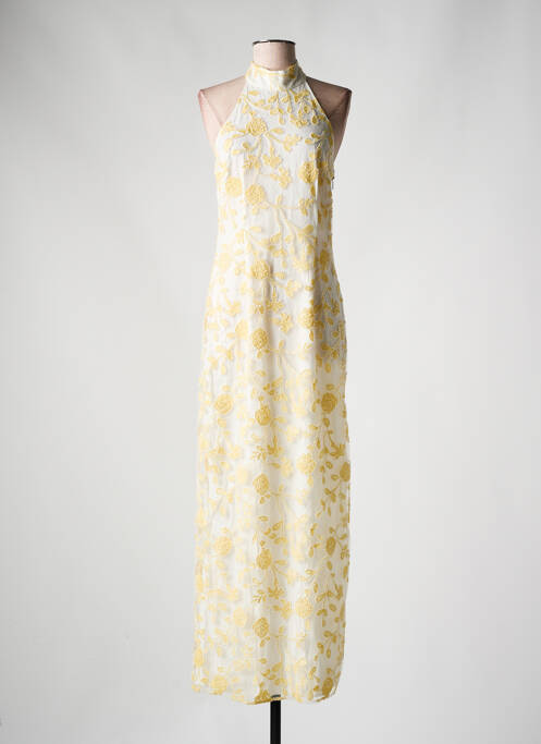 Rochie lungă galben ROTATE femeie