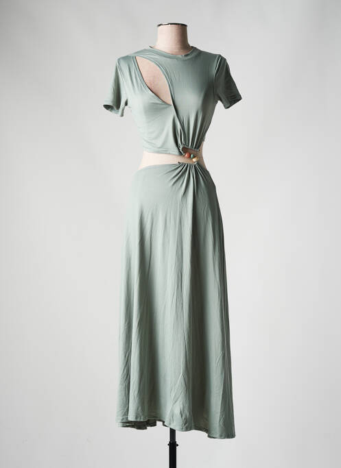 Rochie midi gri ASOS femeie