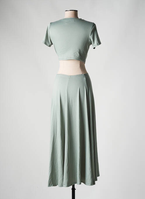 Rochie midi gri ASOS femeie