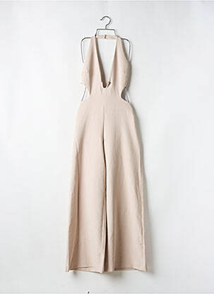 Salopetă-pantalon bej ZARA femeie