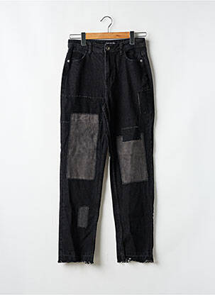 Blugi cu croială dreaptă negru NASTY GAL femeie