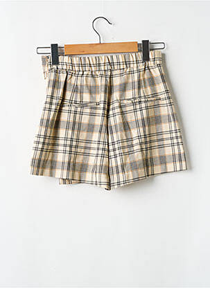 Fustă pantaloni scurți  bej BERSHKA femeie