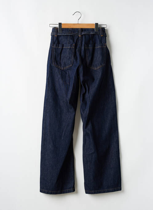 Blugi cu croială evazată albastru ZARA femeie