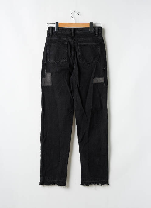 Blugi cu croială dreaptă negru NASTY GAL femeie