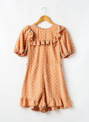 Salopetă scurtă portocaliu ASOS femeie