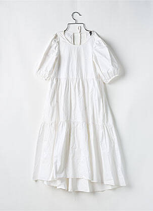 Rochie midi alb ZARA femeie