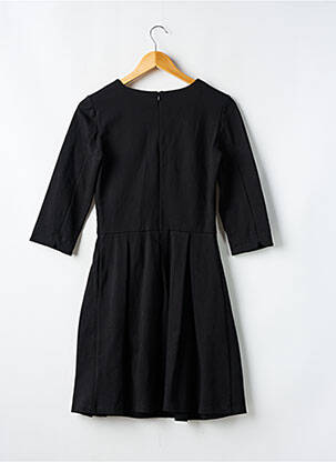 Rochie midi mâneci 3/4 mâneci 3/4 negru HEROINES femeie