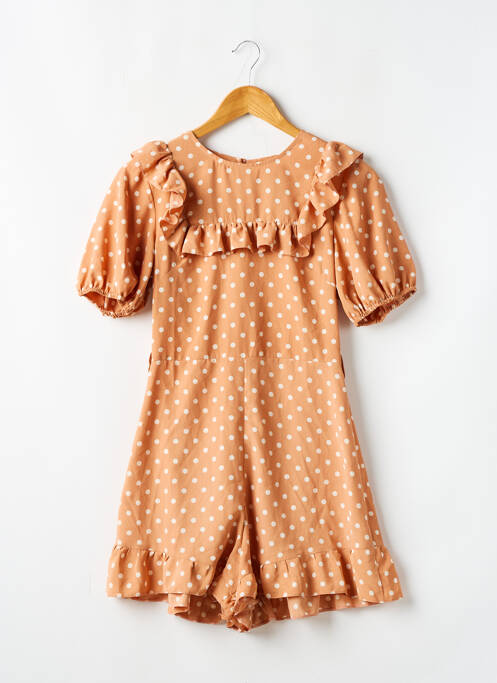 Salopetă scurtă portocaliu ASOS femeie