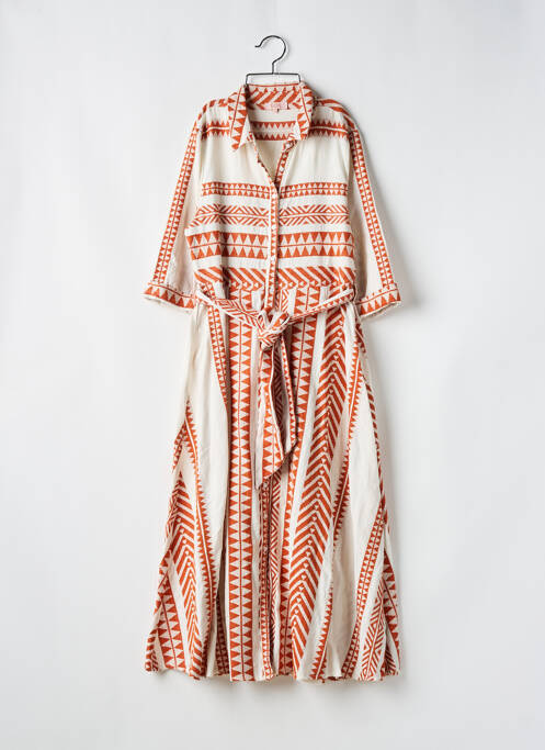 Rochie lungă portocaliu GOA femeie