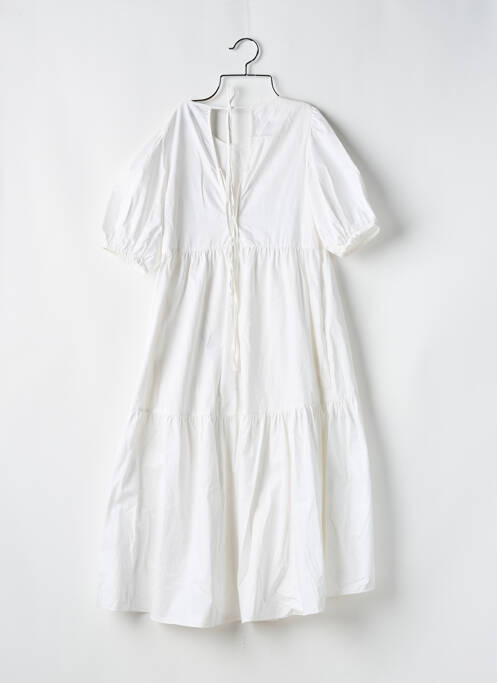 Rochie midi alb ZARA femeie