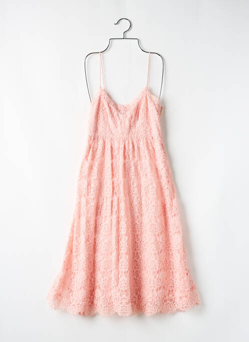 Rochie midi roz CLAUDIE PIERLOT femeie