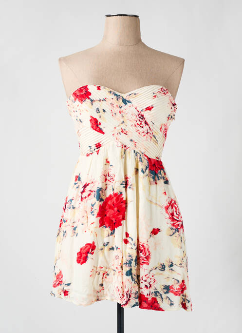 Rochie scurtă bej KIMCHI BLUE femeie