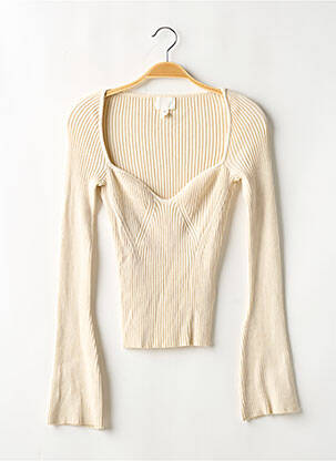 Pulover bej H&M femeie