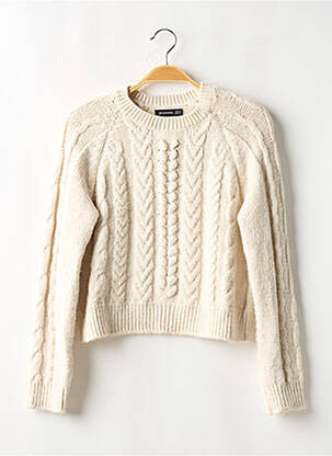 Pulover bej STRADIVARIUS femeie