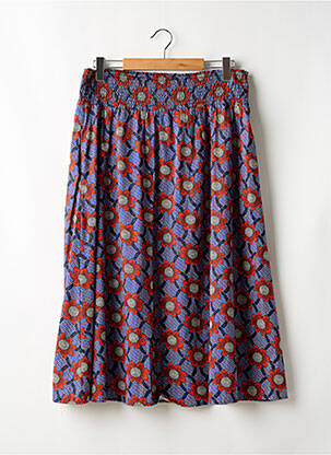 Fustă lungă albastru MONOPRIX femeie