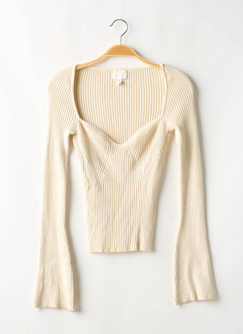 Pulover bej H&M femeie