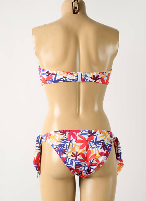 Costum de baie din două piese roșu SANS COMPLEXE femeie