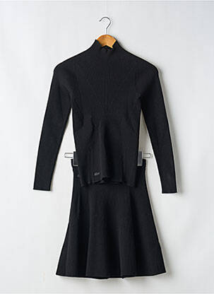 Set fustă negru LACOSTE femeie